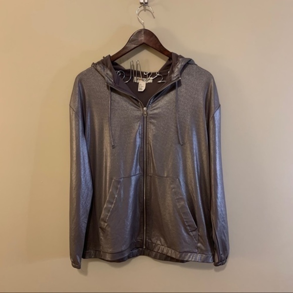 H&M ❤️ Coachella Metallic Jacket - Picture 8 of 9